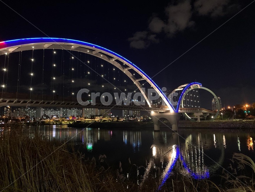 다리,bridge,울산,태화강,야경,야경,밤,풍경,nightscape,night,landscape