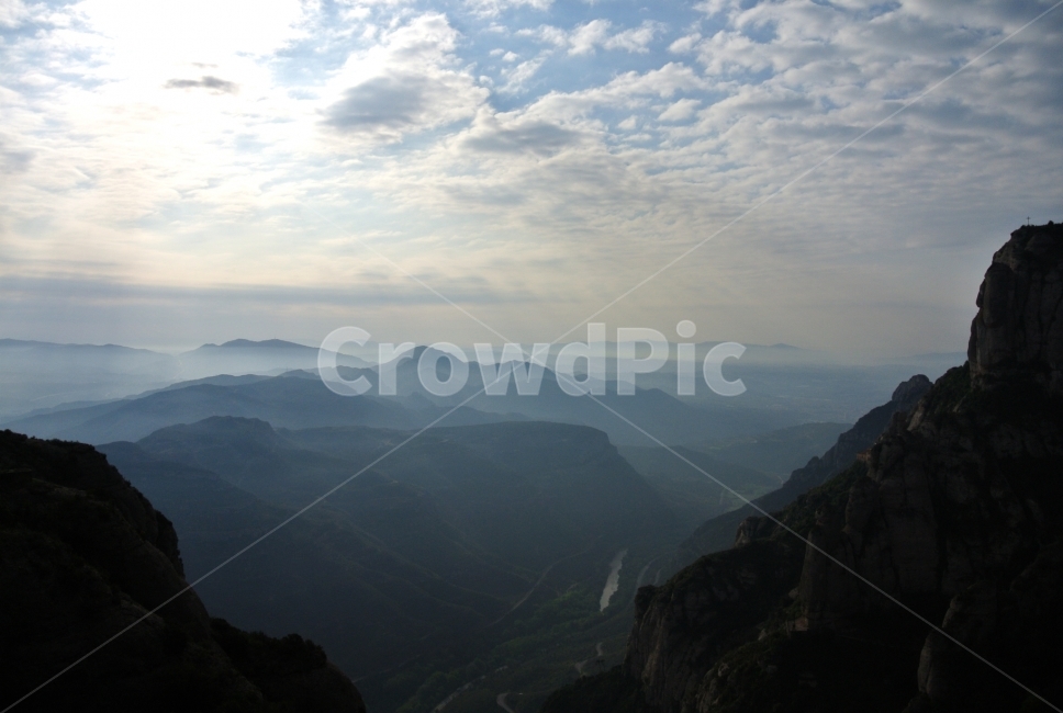 스페인,몬세라트,자연,풍경,산,자연,풍경,nature,landscape,outdoors,옥외,mountain,mountain range,산맥