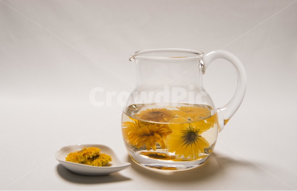 꽃차,플레이팅,우려낸차,다도,꽃차우리기,음료수,drink,beverage