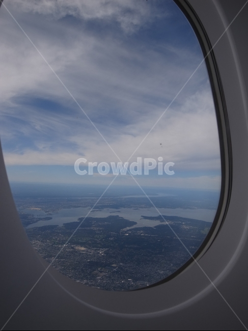 비행기,항공,하늘,도시,풍경,landscape,flight,airplane,window,여행,휴가,traveling,vacation,trip,교통,교통수단,traffic,transportation,창문,porthole,현창