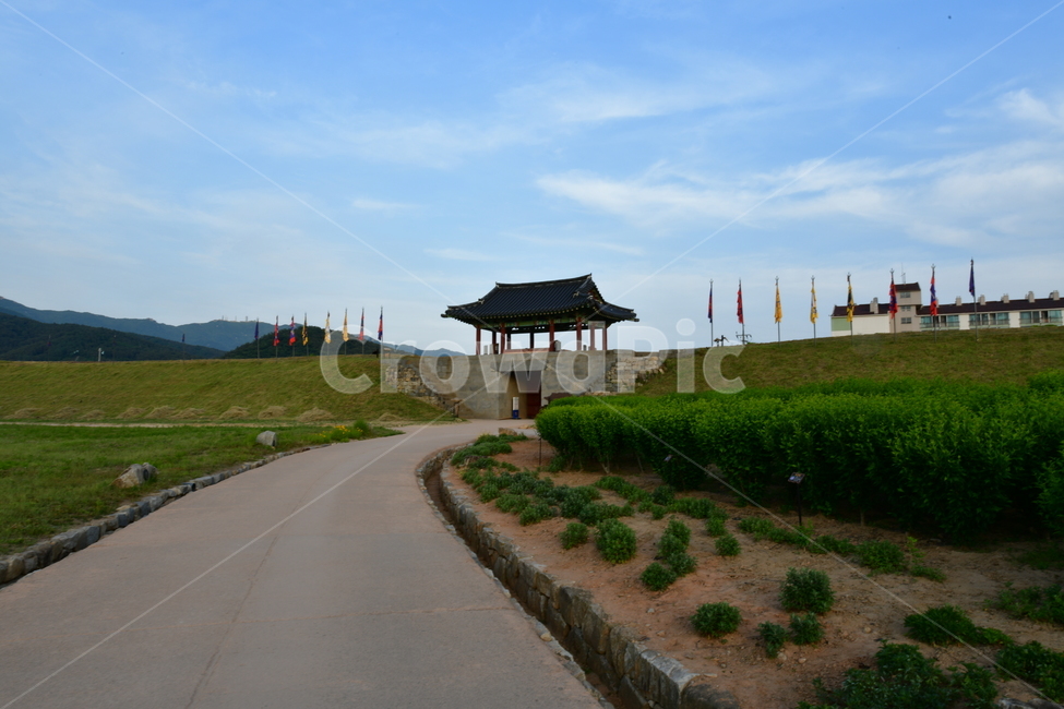 일몰,성,castle,공원,잔디,한국전통,한국문화,korean traditional,korean culture,건축물,건물외관,exterior,building,structure,architecture,construction