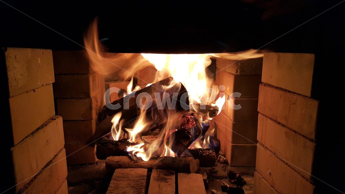 난로,벽난로,불,fire,시골,thecountryside,brick