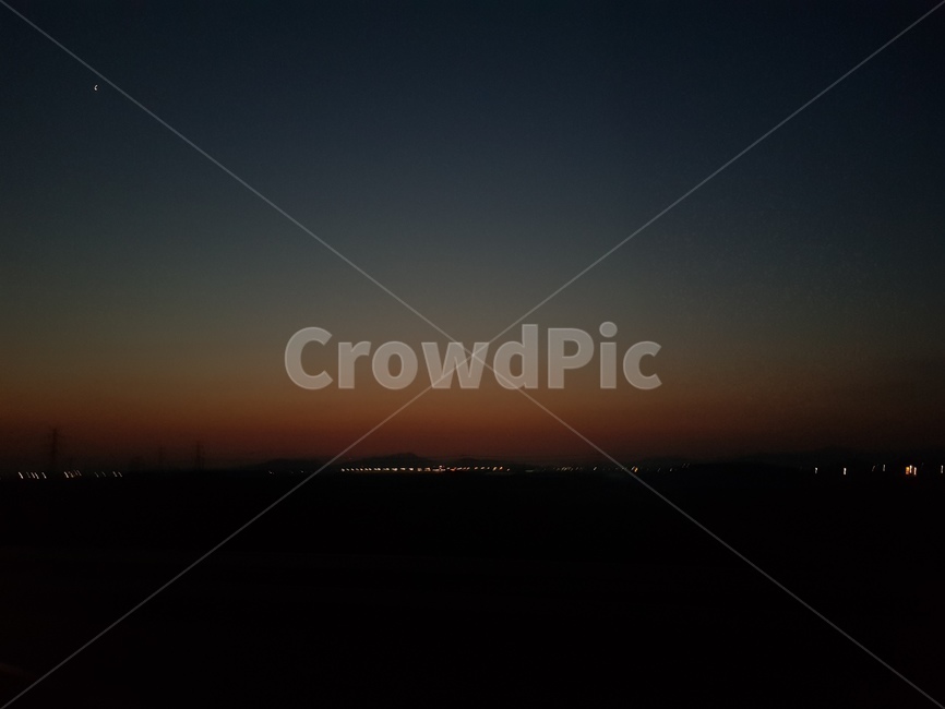 야경,노을,해가지는,밤하늘,그라데이션,하늘,자연,감성