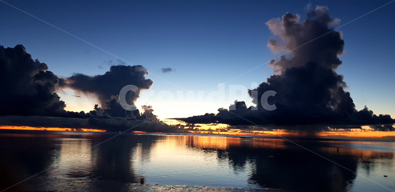 괌,guam,바다,노을,해변