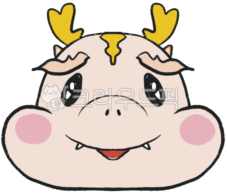 hand drawing,dragon face,greeting,cute dragon,dragon,cute,bluedragon,new year