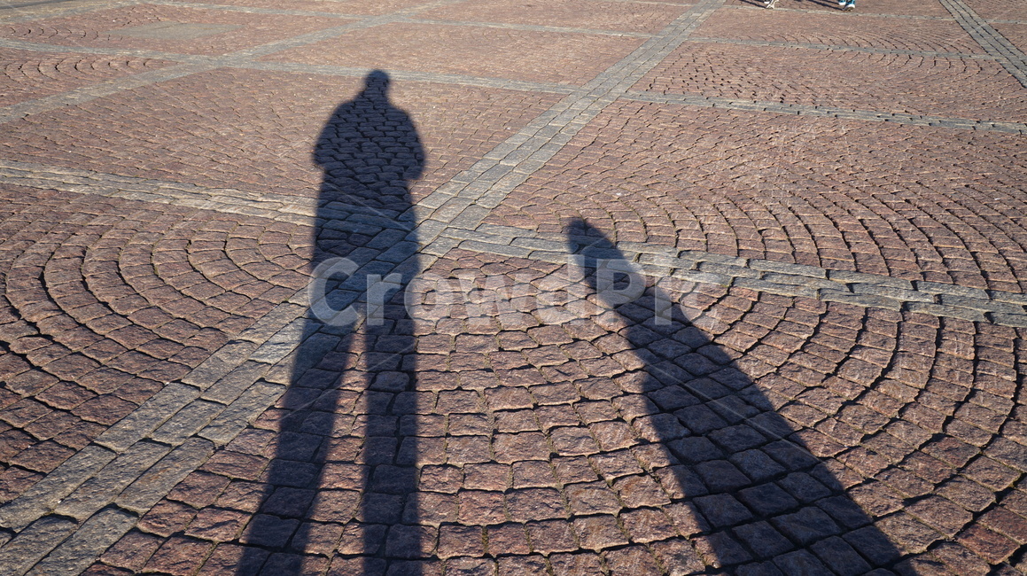 그림자,친구,shadow,보도,path