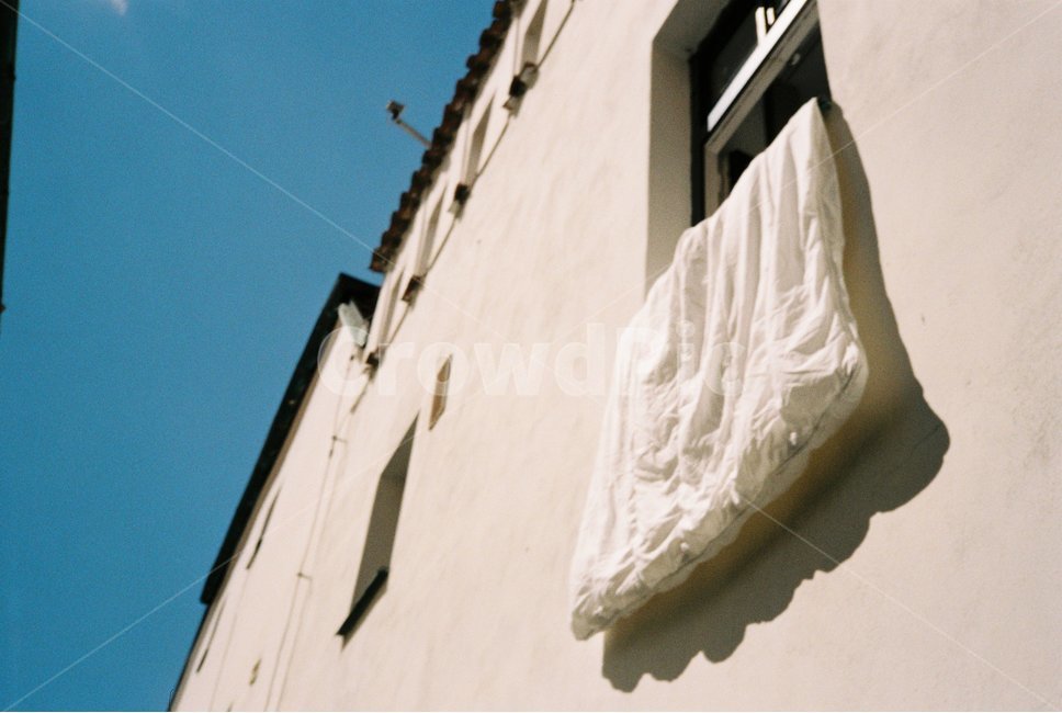 빨래,상쾌,하늘,감성,파랑,생활,필름,건축물,건물외관,exterior,building,structure,architecture,construction