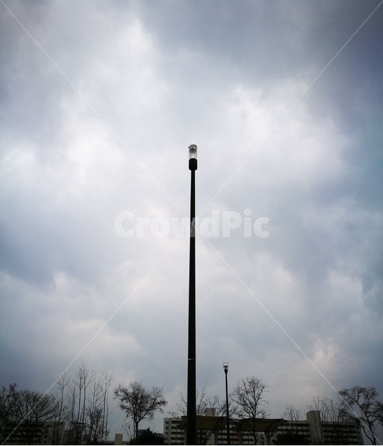 가로등,등,직선,풍경,경치,하늘,구름,직각,도시,풍경,city,landscape,lamp post,램프 포스트