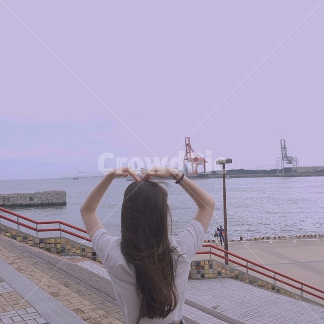 뒷모습,하트,여자사람,여자뒷모습,사람,여자,여성,여자,woman,female,lady