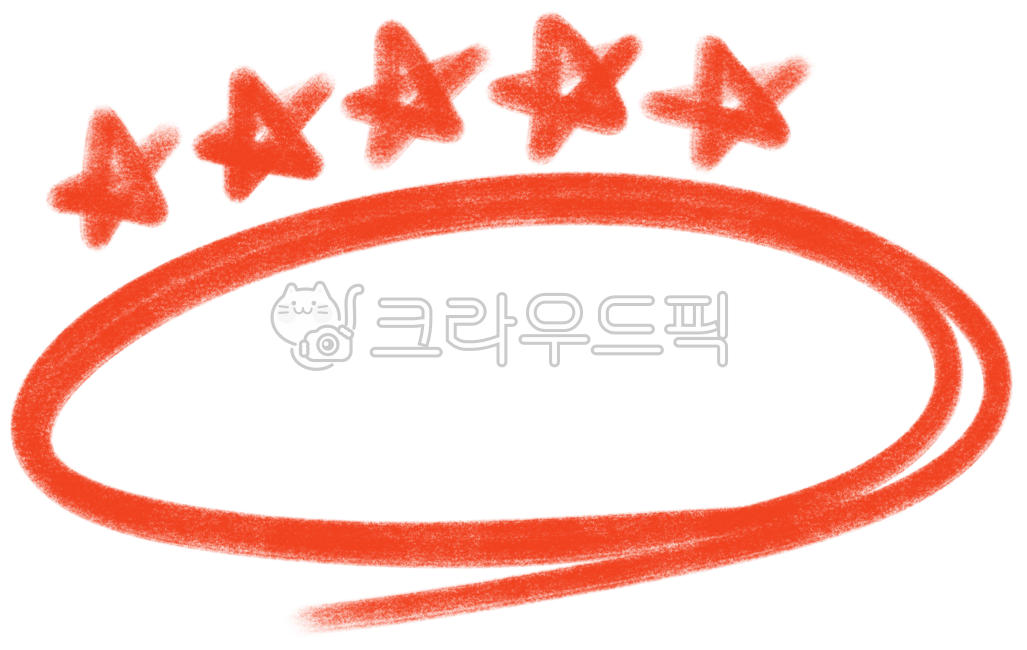 채점,채점일러스트,채점png,색연필,색연필동그라미,별표,중요표시,동그라미,학습지,시험,공부