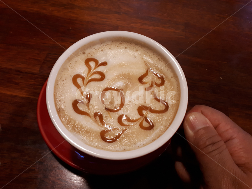 tea time,cappuccino,pattern,winter,hot,red,cafe latte,tea,fall,white,beverage,season,table,espresso,teatime,food,cafe,coffee,CaffeLatte,autumn,cup