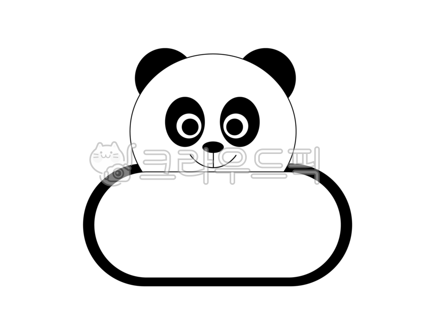 sticker,png,Day care Center,label,animal characters,Panda,animal illustration,paper,note paper,kindergarden,animal name tag,animal,text,nameplate,Nametec