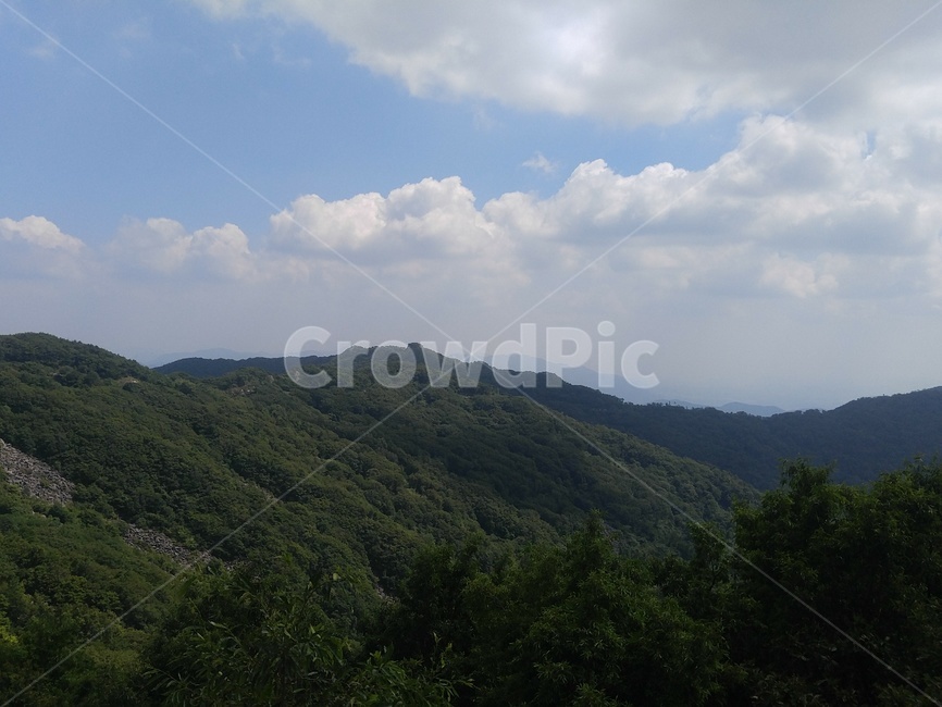 산,풍경,하늘,나무,구름,자연,풍경,nature,landscape,outdoors,옥외,hill,언덕