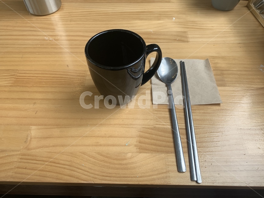 커피컵,coffeecup,hardwood,식사,숟가락,숟가락젓가락,젓가락,밥상