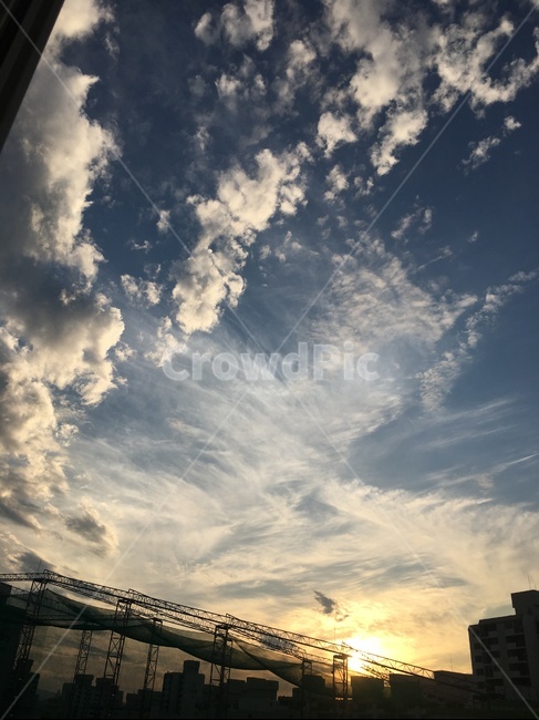 하늘,풍경,감성,노을,구름