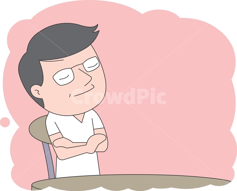 콘셉트,콘셉,컨셉,사람,인물,인간,관계,풍자,동작,행동,행위,표현,기분,표정,감정,느낌,시추에이션,상황,상황컷,소스,ai,일러스트,일러스트레이션,삽화,만화,캐릭터,디자인,아트클립,클립아트,그림,상업미술,벡터,남,남자,아빠,가장,회사원,사색,생각,쉼,휴식,그리움,팔짱,회상,추억,낮잠,미소,빙긋,편안함,그래픽,일러스트레이션,graphic,illustration