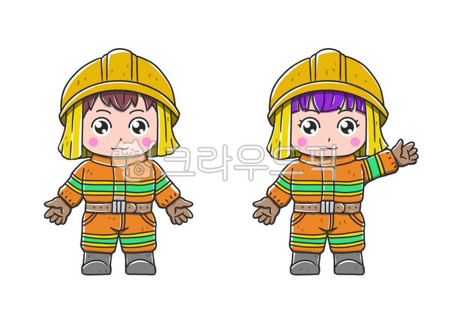 character,firefighter,Fire fighting,children,kindergarden,painting,safety guard,illustration,fire protection suit,comic book