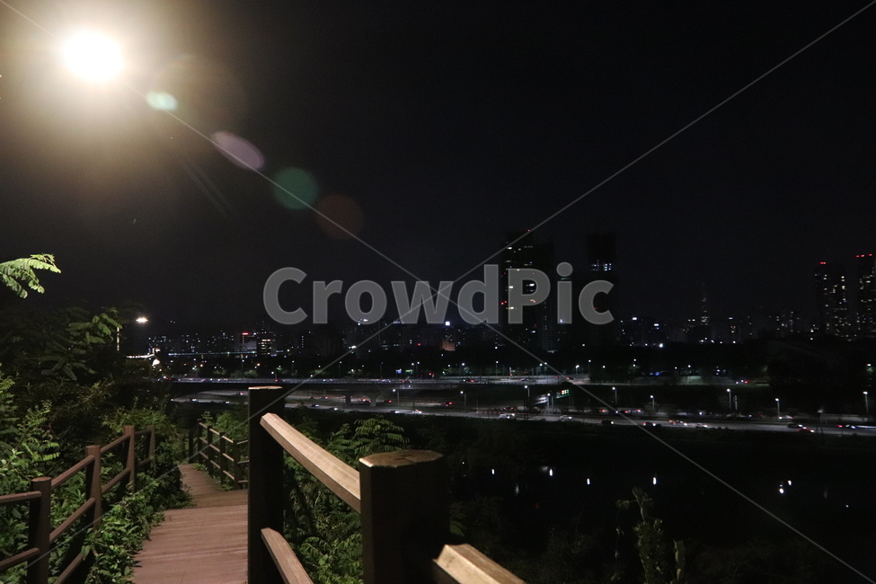야경,밤산책,한강,밤,산책로,야경,밤,풍경,nightscape,night,landscape,도시,city,handrail,난간,banister,railing,flare,플레어,light,빛