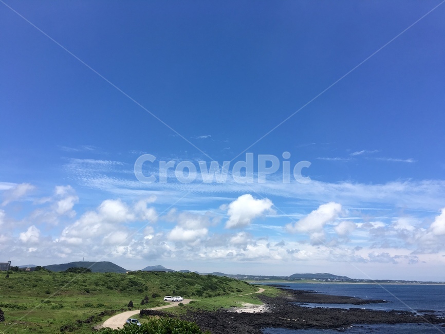 바다,제주도,자연,풍경,하늘