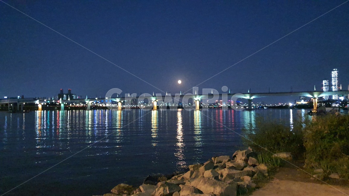 한강,한강다리,강,철교,워터프론트,야경,밤,풍경,nightscape,night,landscape