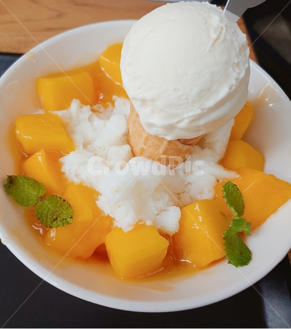 망고빙수,망고,빙수,여름,디저트,얼음,시원함,아이스크림