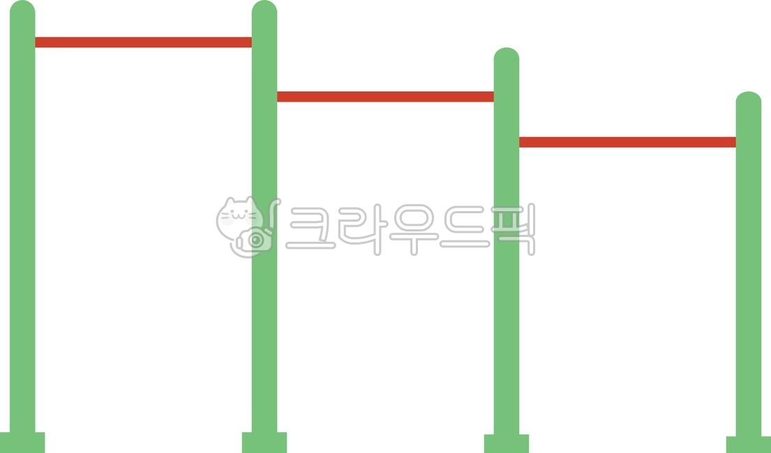 철봉,놀이터,운동장,놀이기구,철봉ai,철봉일러스트