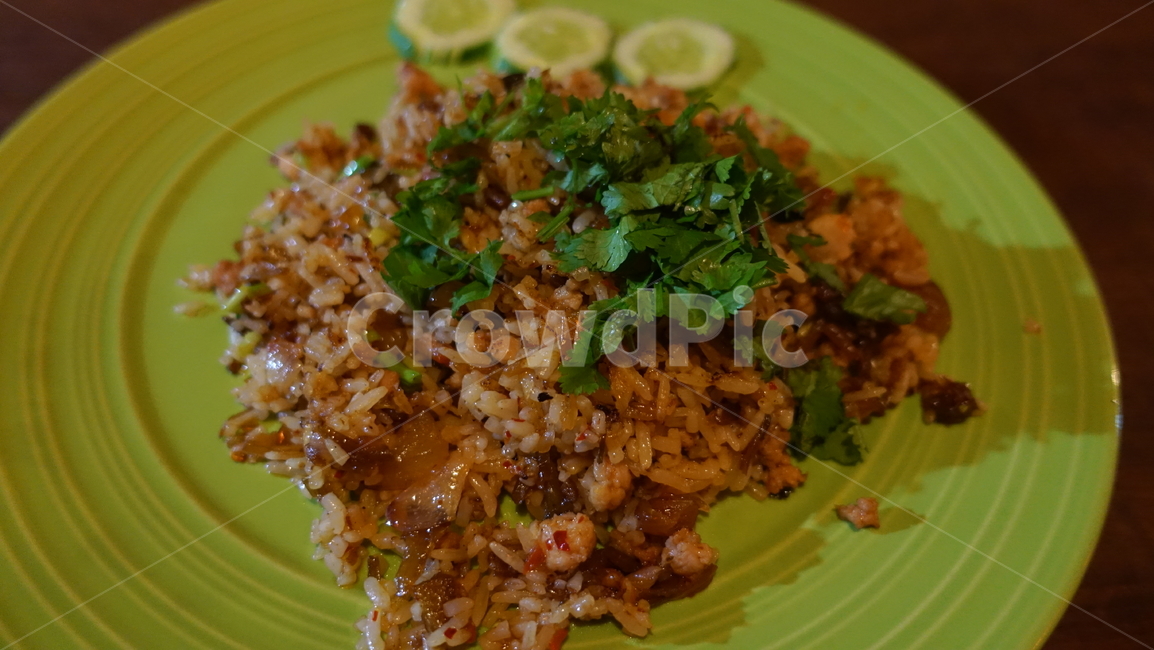 cutlery,볶음밥,고수,coriander,cilantro