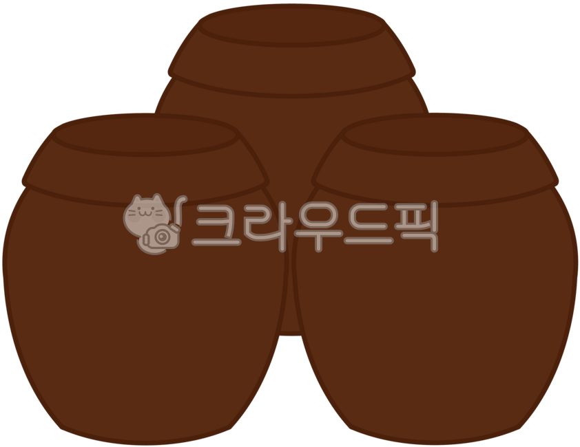 항아리, 갈색항아리, 갈색장독대, 장독대, 김치항아리, 사진,이미지,일러스트,캘리그라피 - OneJ작가