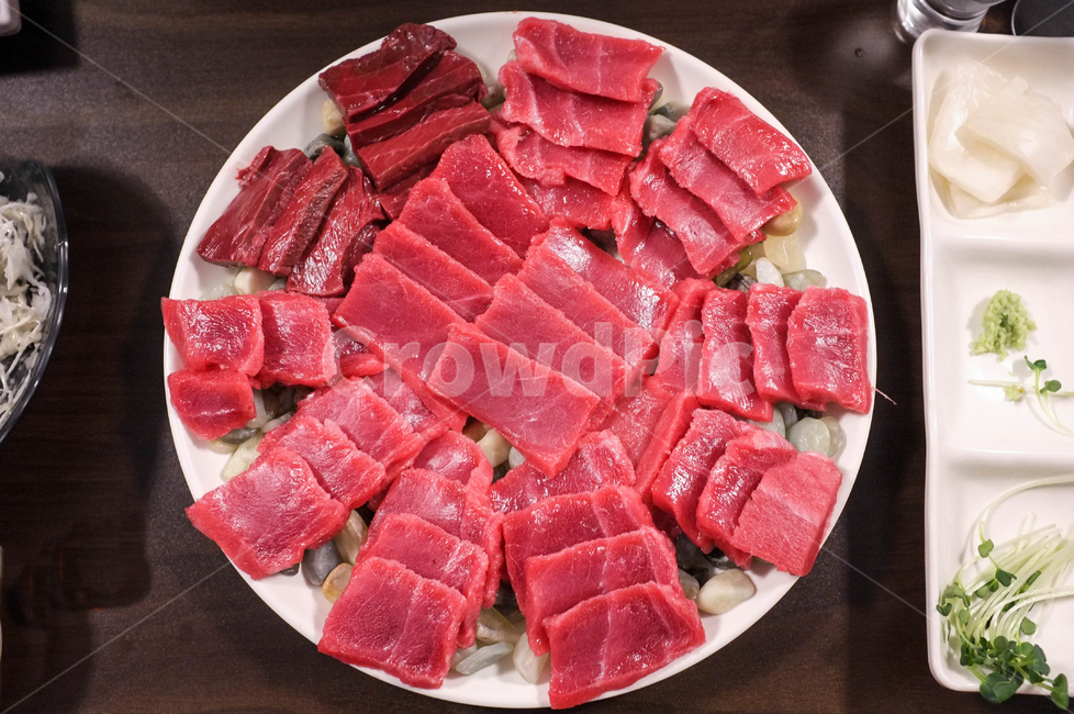 참치,참치회,참치사시미,아까미,적신