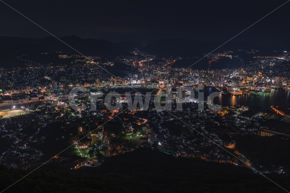 이나사야마전망대,일본,전망,야경,나가사키,nightview,야경,밤,풍경,nightscape,night,landscape,도시,city,경치,outdoors,옥외,nature,자연,scenery,aerial view,조감도