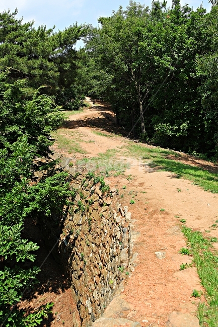 전등사,성곽,돌담,길,전등사둘레길,풍경