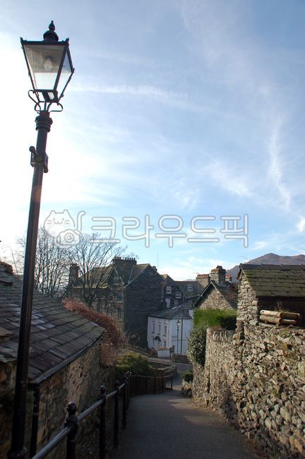 영국,골목,풍경,가로등,돌담,england,alley,landscape,wall,streetlight