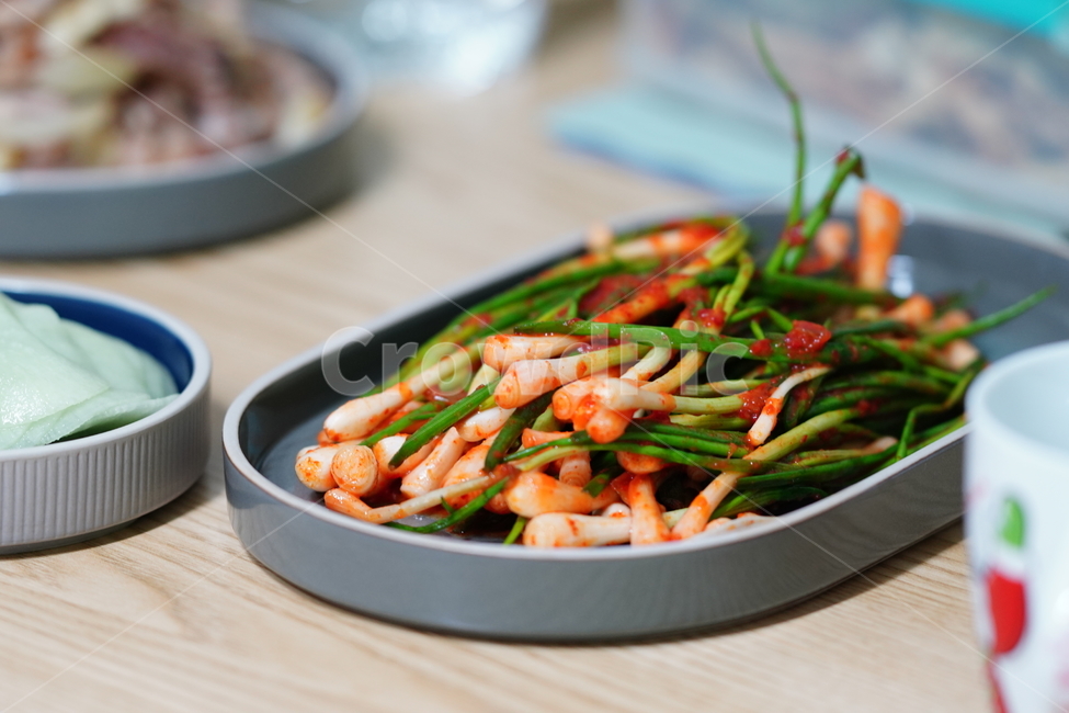 파김치,파,김치,음식,채소,한식,반찬,먹거리,푸드,집밥,식사