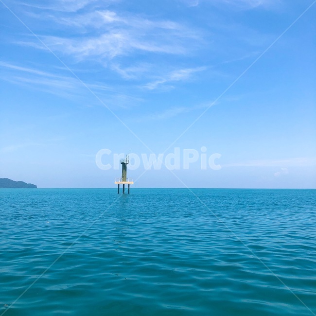 바다,하늘,파랑,푸름,파란,맑음,등대,lighthouse,outdoors,옥외,sea,nature,자연,ocean,대양,water,물,land,땅