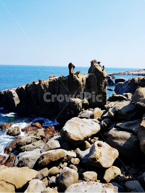 바다,풍경,하늘,파도,바위,자연,자연,풍경,nature,landscape,rubble,파편,promontory,곶