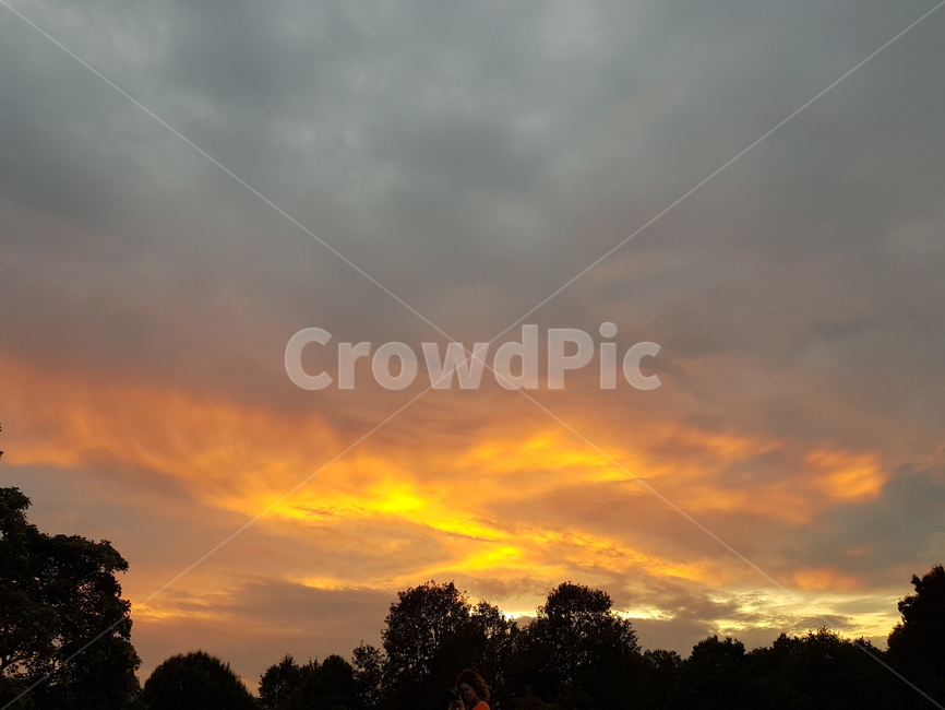 노을,하늘,주황,자연,풍경,자연,풍경,nature,landscape,outdoors,옥외,dusk,황혼,sunset,일몰,sky,dawn,새벽,red sky,붉은 하늘