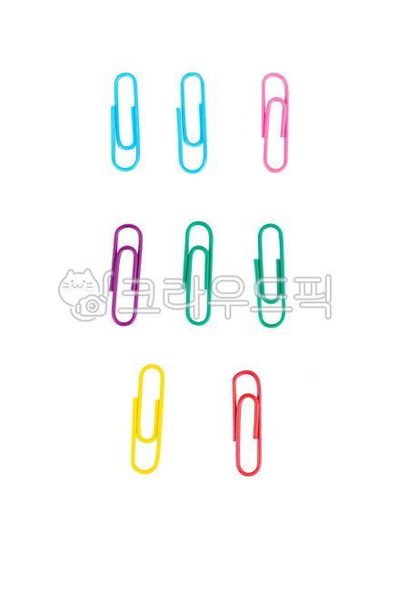 형형색색,종이클립,단품,클립,빨간색,보라색,초록색,파란색,노란색,사무용품,문구,소품,paperclip,clip,officesupply