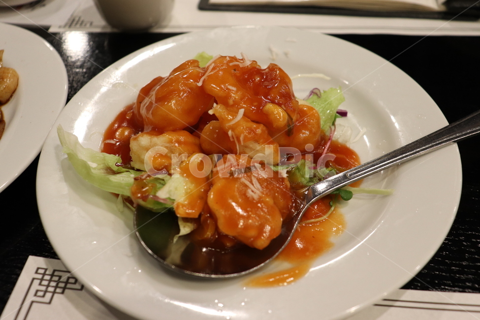 dish,요리,meal,식사,food,음식,칠리새우,새우요리