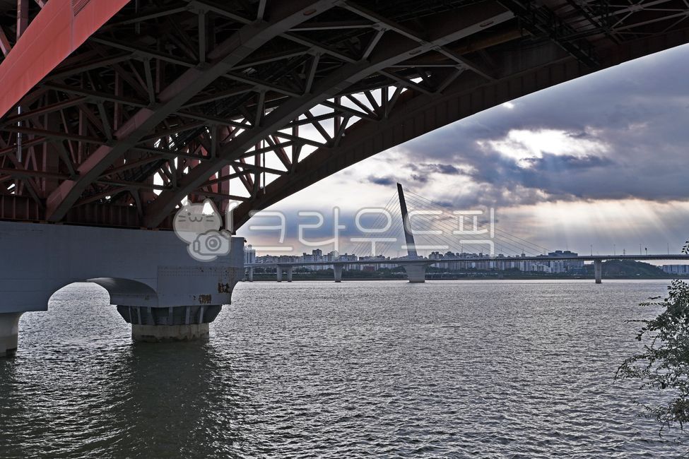 성산대교,한강,한강다리,트러스공법,교각