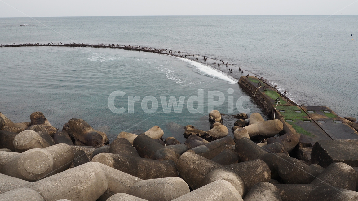 바다,테트라포드,tetrapod,구조물,방파제,시멘트구조물,sea,structure,seawall