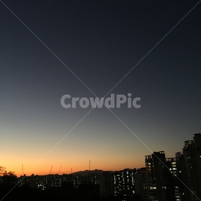 하늘,노을,풍경,아파트,붉은하늘,야경,밤,풍경,nightscape,night,landscape