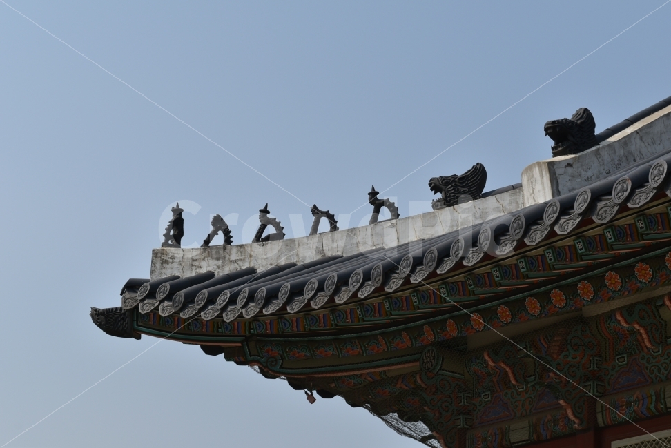 서울,경복궁,한국,전통,전통적인,역사,역사적인,한국적인,파란,하늘,어처구니,잡상,건축물,건물외관,exterior,building,structure,architecture,construction,한국전통,한국문화,korean traditional,korean culture