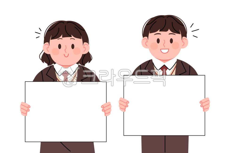 Teenager,Cheering,education,student,picket,sign,boy,cute,text box,uniform,test taker,holding,character,paper,school,man,high school student,female,female student,Character,sat,png,emptied,person,illustration
