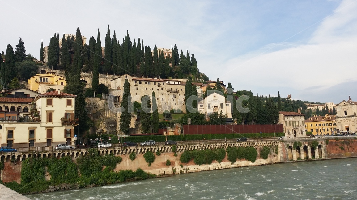 베로나,산피에트로,언덕,verona,이탈리아,san,pietro,italy,hill,아디제강,adige,river