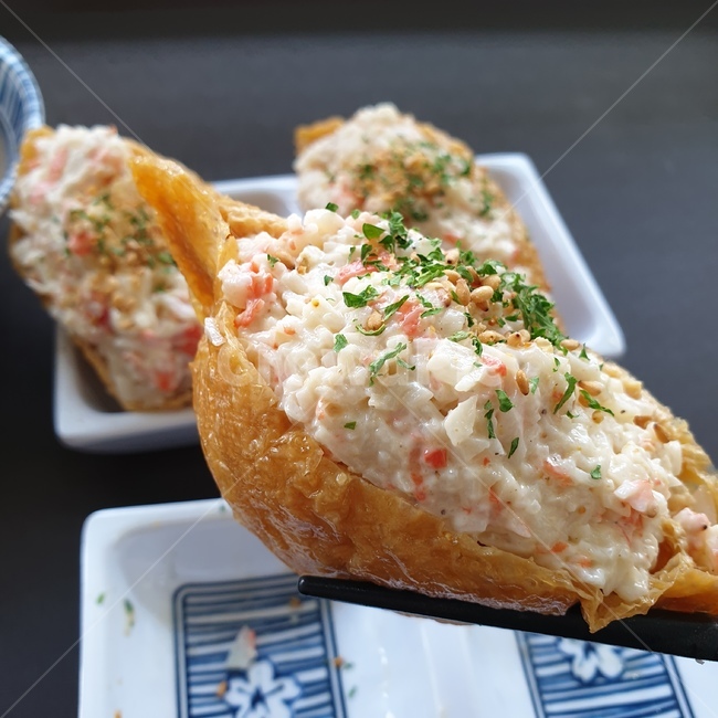 유부초밥,일식,크래미유부초밥,크래미,가정식,sushi,friedtofusushi