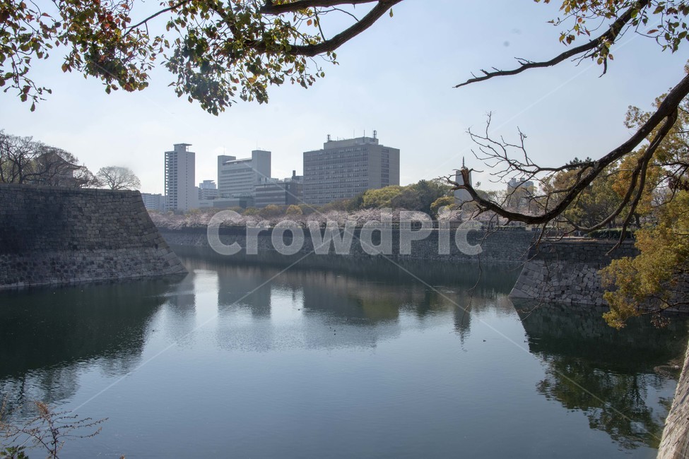해자,오사카성,물,water,wall,벽,연못,architecture,건축물,building,건물,castle,성,요새,해자외호