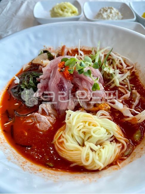 물회, 소면, 회, food, 음식, 사진,이미지,일러스트,캘리그라피 - koalapics작가