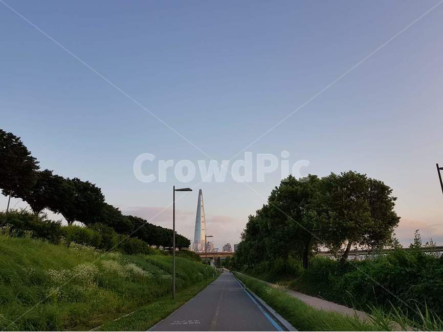 한강,자전거도로,노을,자전거,풍경,자연,풍경,nature,landscape,road,도로,freeway,고속 도로,highway,고속도로,asphalt,아스팔트