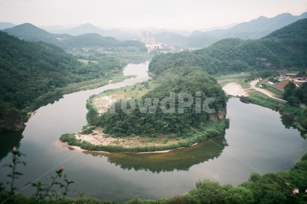 한반도지형,한반도,영월,강,자연,자연,풍경,nature,landscape,한국자연풍경,한국자연경관,korea nature landscape,outdoors,옥외,경치,scenery,aerial view,조감도