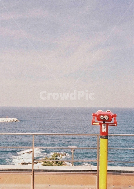 바닷가,망원경,전망대,seaside,telescope,observatory,자연,풍경,nature,landscape,감성,sensible,feeling,색깔,색상,색채,색감,color sense,color sensitivity,feeling of color